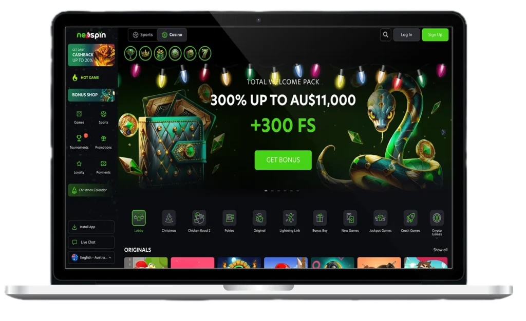 Neospin Casino in Australia